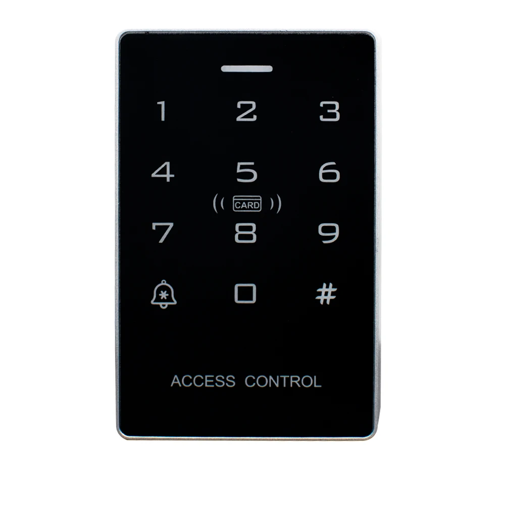 

Single Door Waterproof Access Control Machine 12000 users ID IC Dual-frequency Combination Lock Keypad Touch Door Opener System