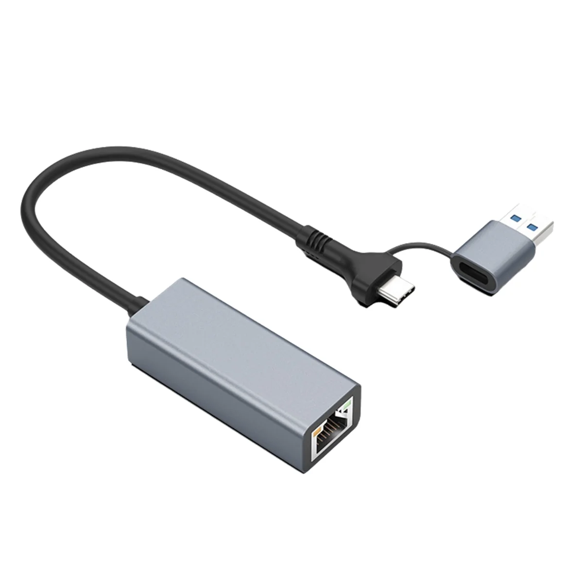 

Розничные продажи 1000M Ethernet-гигабитный адаптер USB3.0 типа C к RJ45, без драйверов, 1000 Мбит/с, игровой гигабитный Ethernet-концентратор, док-станция