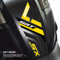 3D Resin Stickers Motorcycle tank pad Protectors Sticker Waterproof Scratch-Resistant for QJ Motor SRT 900 SX