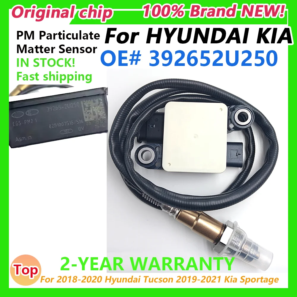 

392652U250 0281007515 0281007516 Particulate Matter PM Sensor Fit For 2018-2020 Hyundai Tucson 2019-2021 Kia Sportage In stock