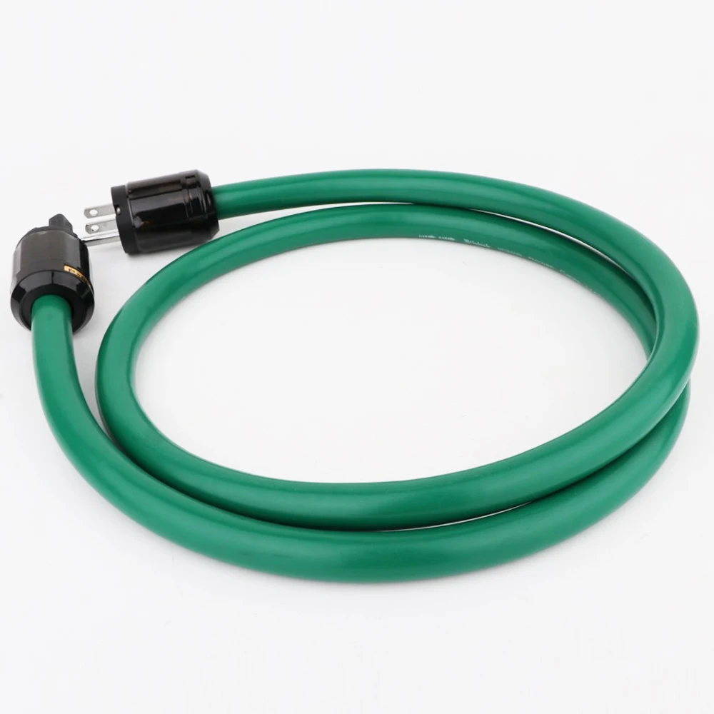Preffair D502 Netzkabel mit EU-Stecker, AC-Kabel, Mischung aus Kupfer und Silber, Stromleitung, HiFi-Stromkabel – Detail 5