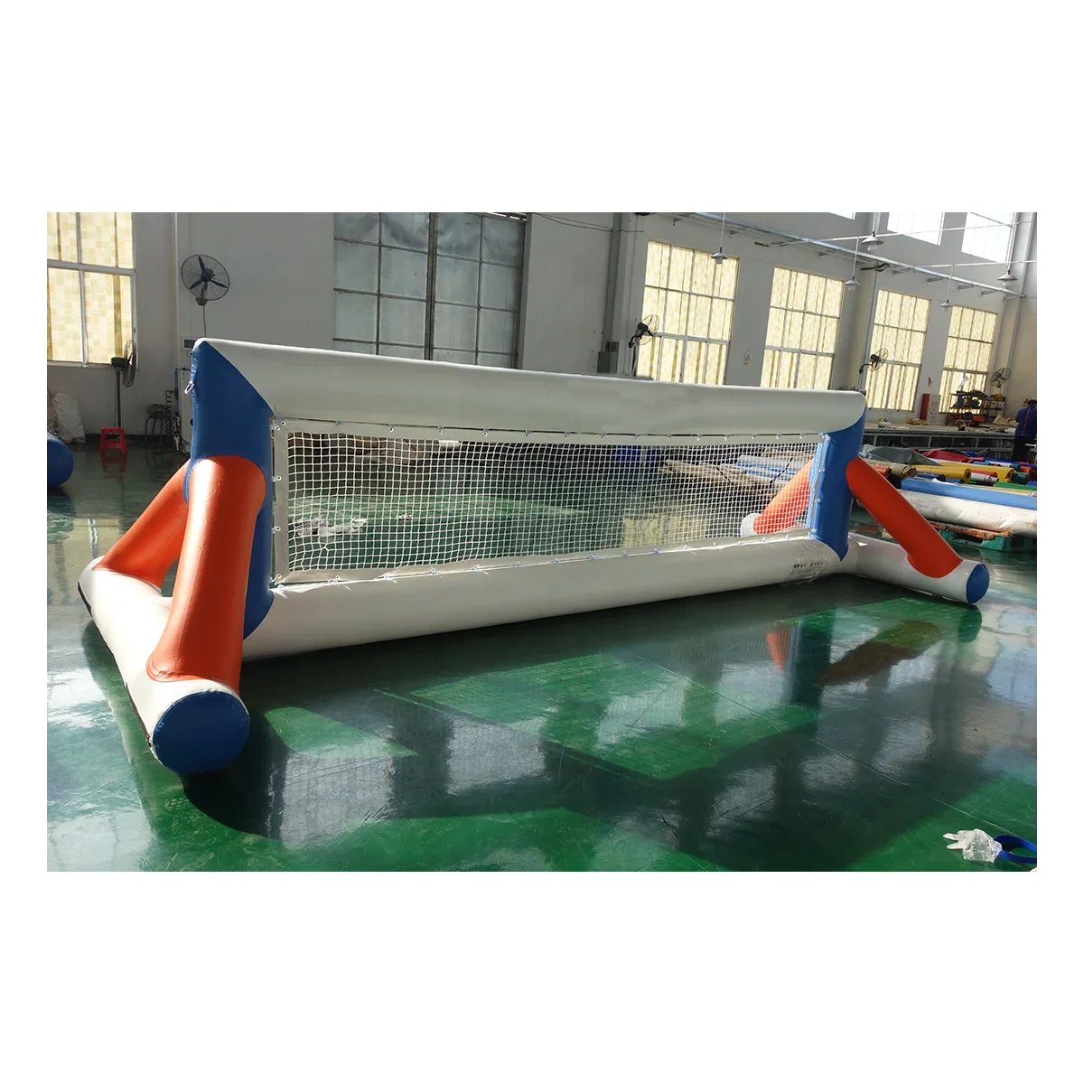 Thickened PVC Inflatable Water Soccer goal Aqua Sport Play Water Pool goal Customize PVC Outdoor Inflatable Sport Gamespromote s