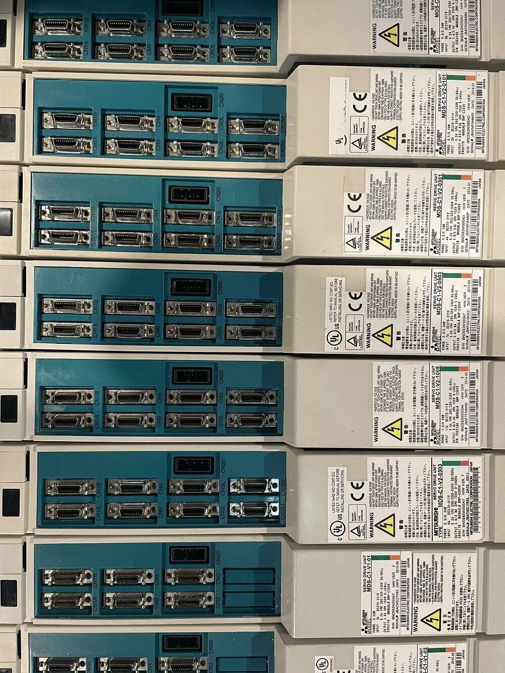 MDS-B-V1-03 Servo Drive Unit CNC System Tested Ok