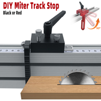 Miter Saw Fence  Track Stop Block Mitre Table Saw DIY Push For 30/45 Type Aluminum Alloy Track 75 Type Fence Modified Table Saw