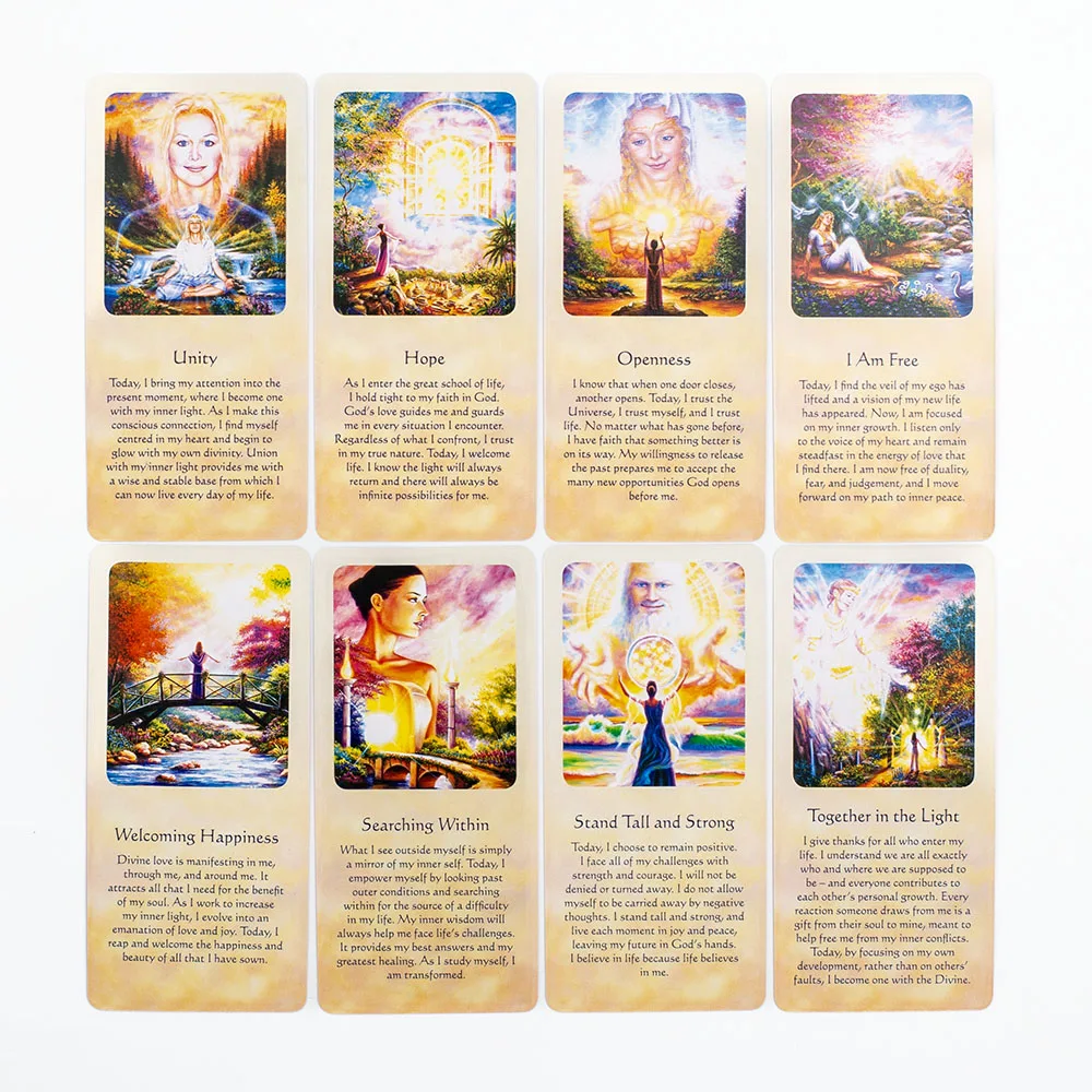 Messages Of Life Tarot Board Game 54 Pcs English Playing Cards for Party and Family Fun 11.3*4.5cm