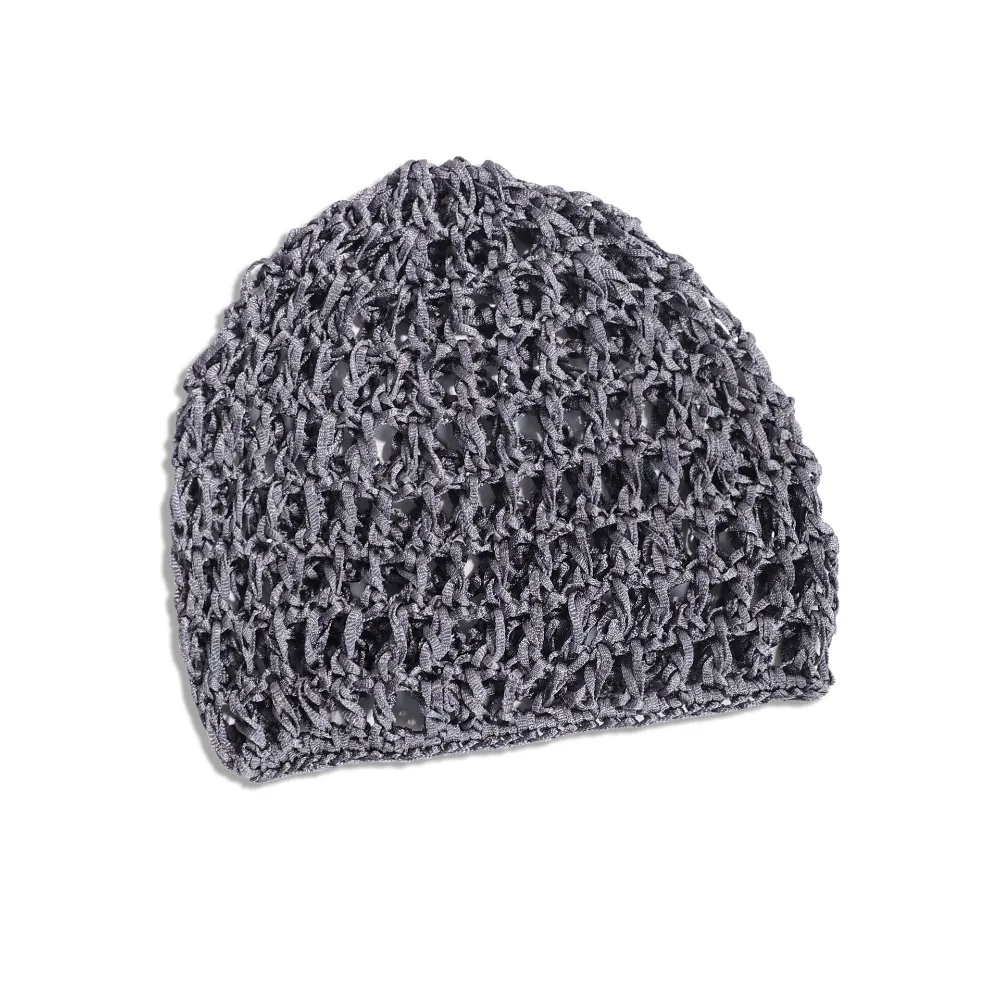 Simple Breathable Hair Net Cap Comfortable Hollowout Mesh Wig Caps Crochet Cap Hair Loss Head Wrap for Women