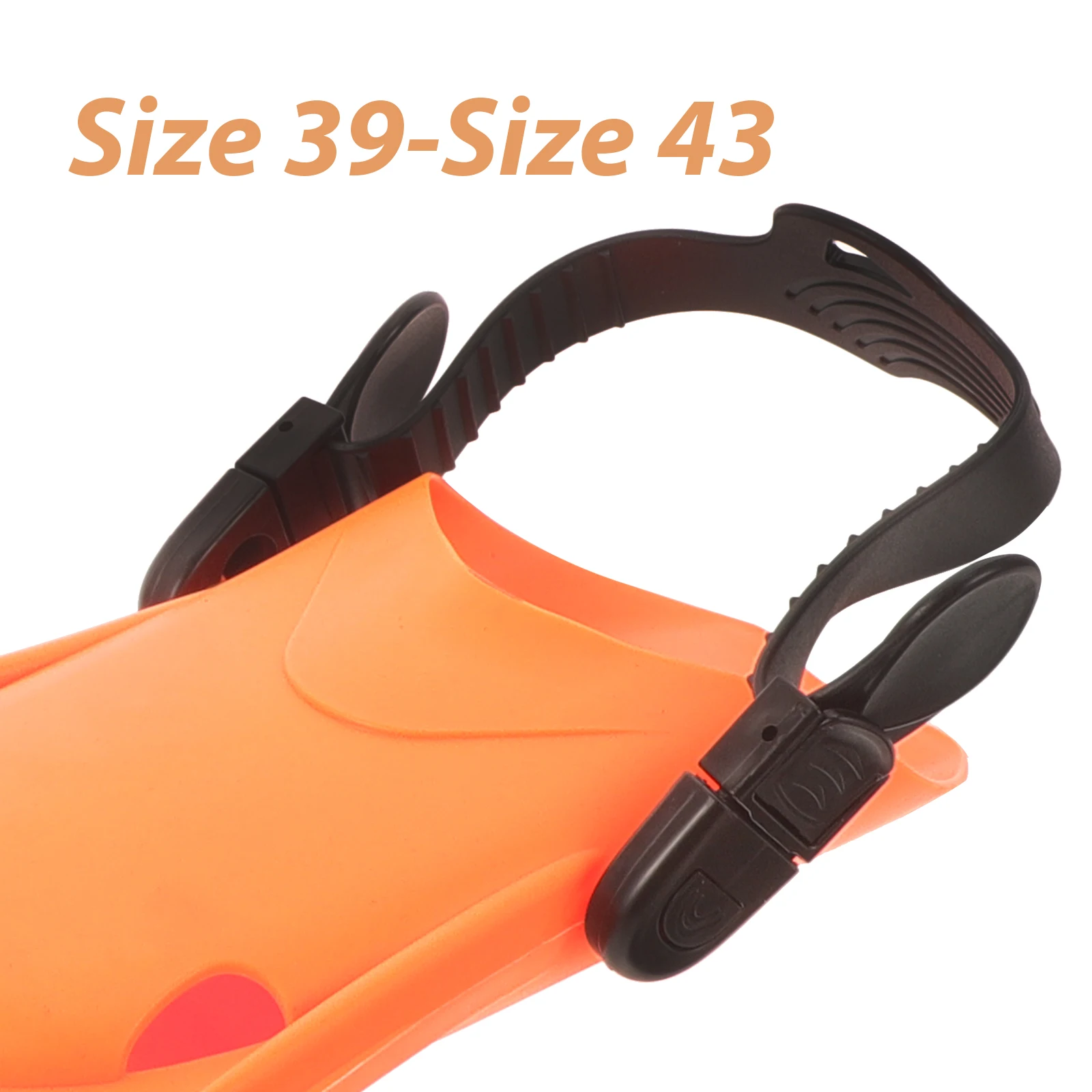 

Adult Snorkeling Flippers Diving Accessory Comfortable Soft Bottom Convex Surface Increase Friction Swim Training Fins