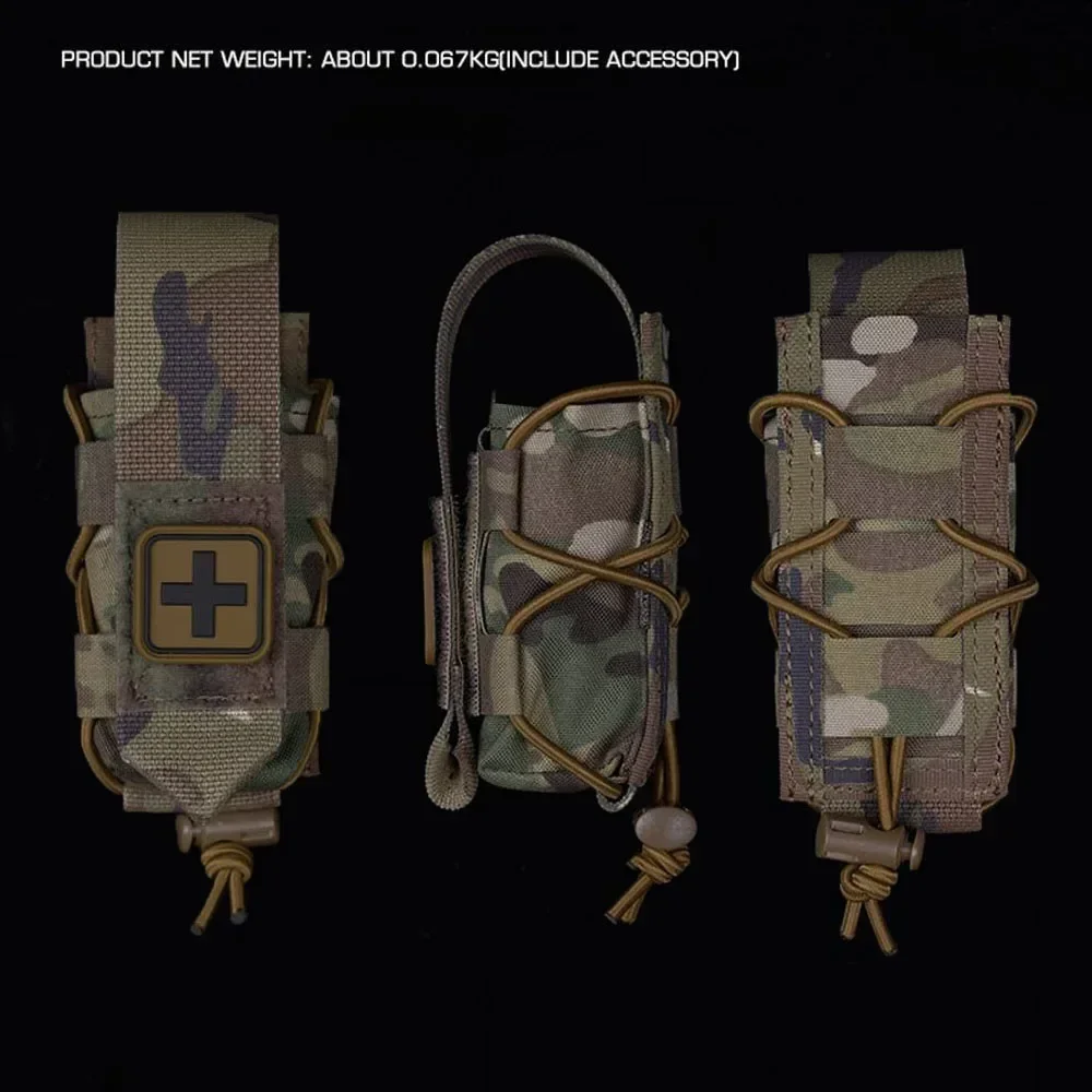 Тактический жгут, универсальная кобура TQ, аптечка EMT с откидной крышкой, зажим MOLLE, боевой ремень, лагерная охотничья медицинская сумка