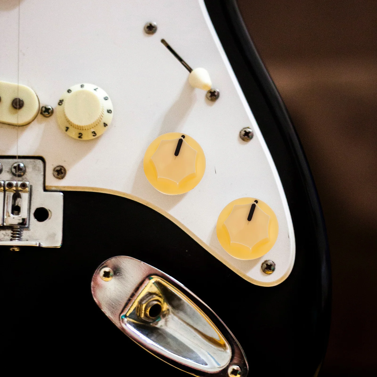 

10 Pcs Volume Knob Cap Electric Guitar Parts Bass Control for Amplifier Handle Guitars Knobs Replacement Musical Instrument