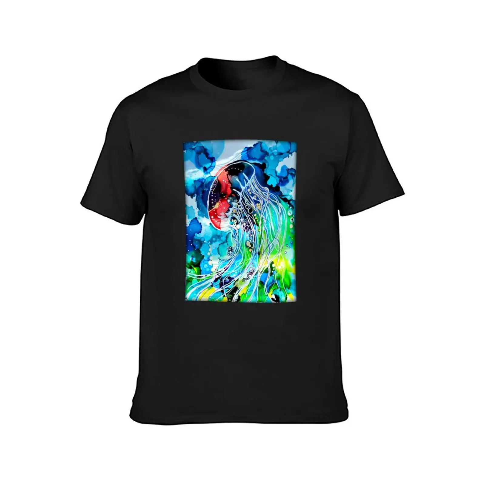 Jumping jellyfish T-Shirt customs design your own shirts graphic tees Men's t-shirts