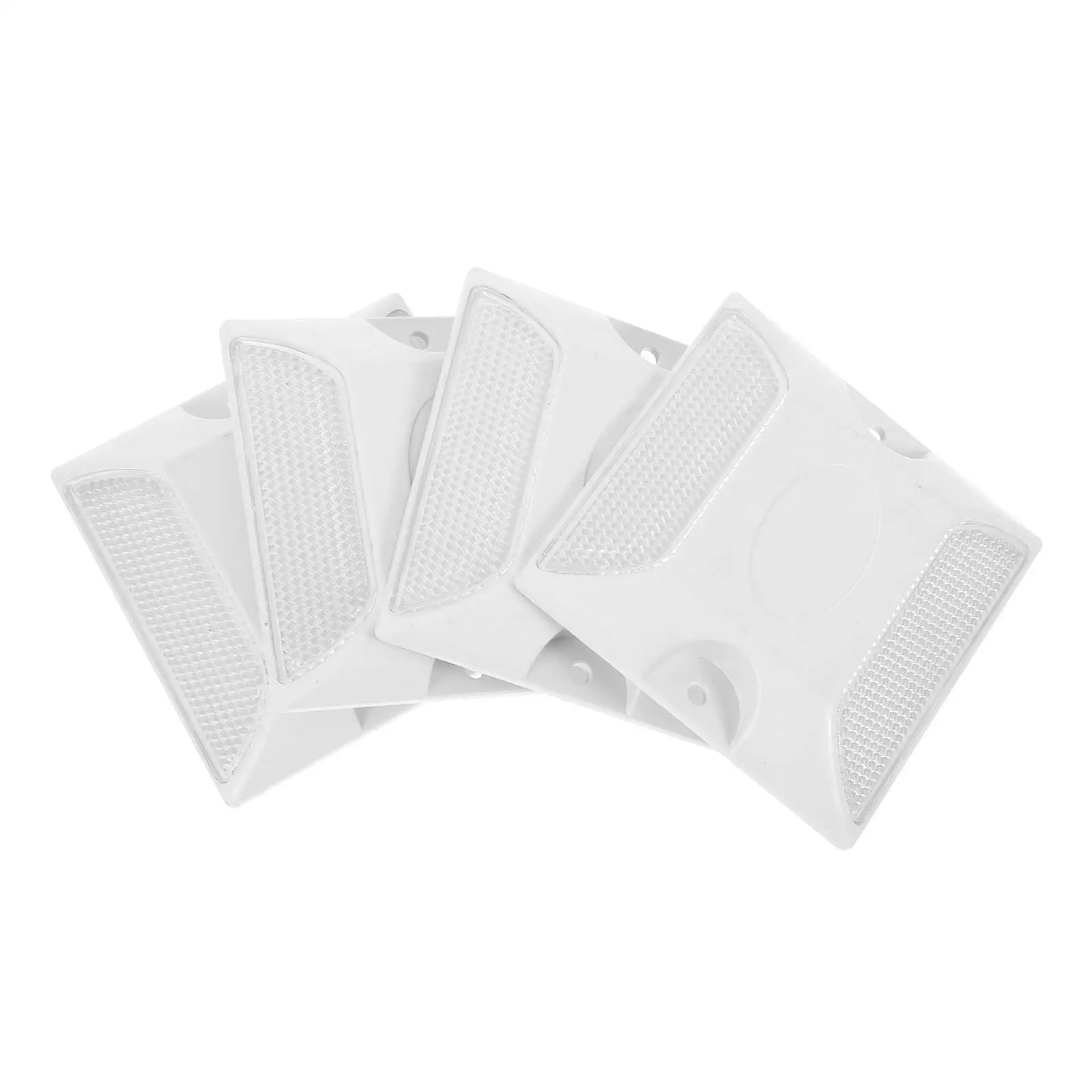 4 Pcs Delineator Reflective Markers Road Reflectors for Driveway Entrance Signs Toys