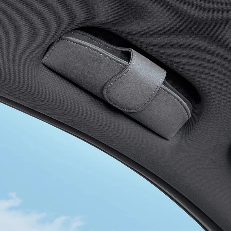 For BYD SEALION 7 Sun Visor Glasses Holder Fit Car Roof Eyeglasses Storage Case Auto Interior Modification Accessories Para Auto