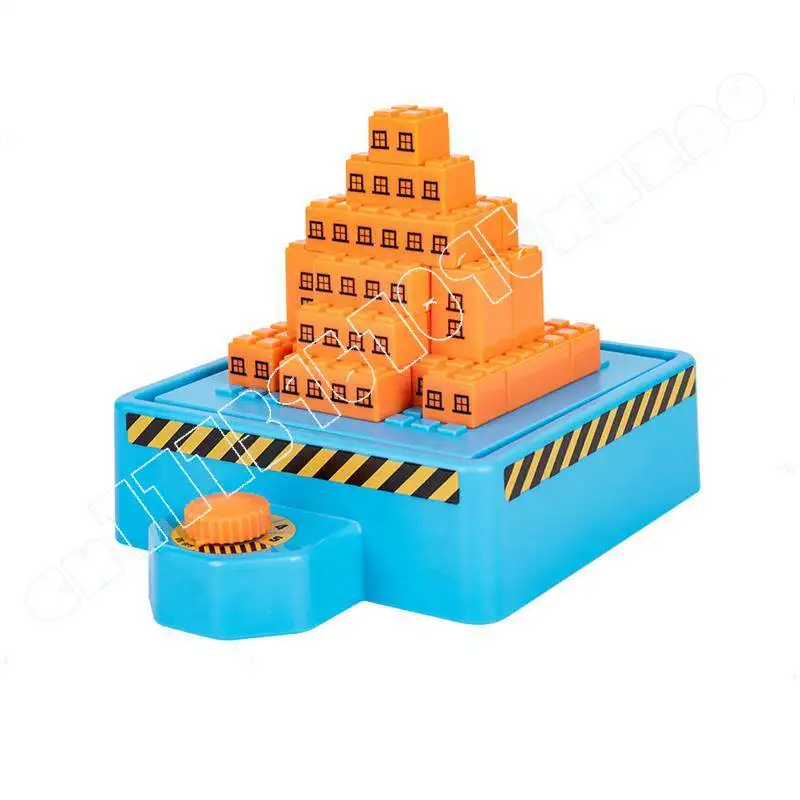 Children's Earthquake Simulation Science Experiment Set Toys Boys Building Blocks Building Houses Teaching Aids Early
