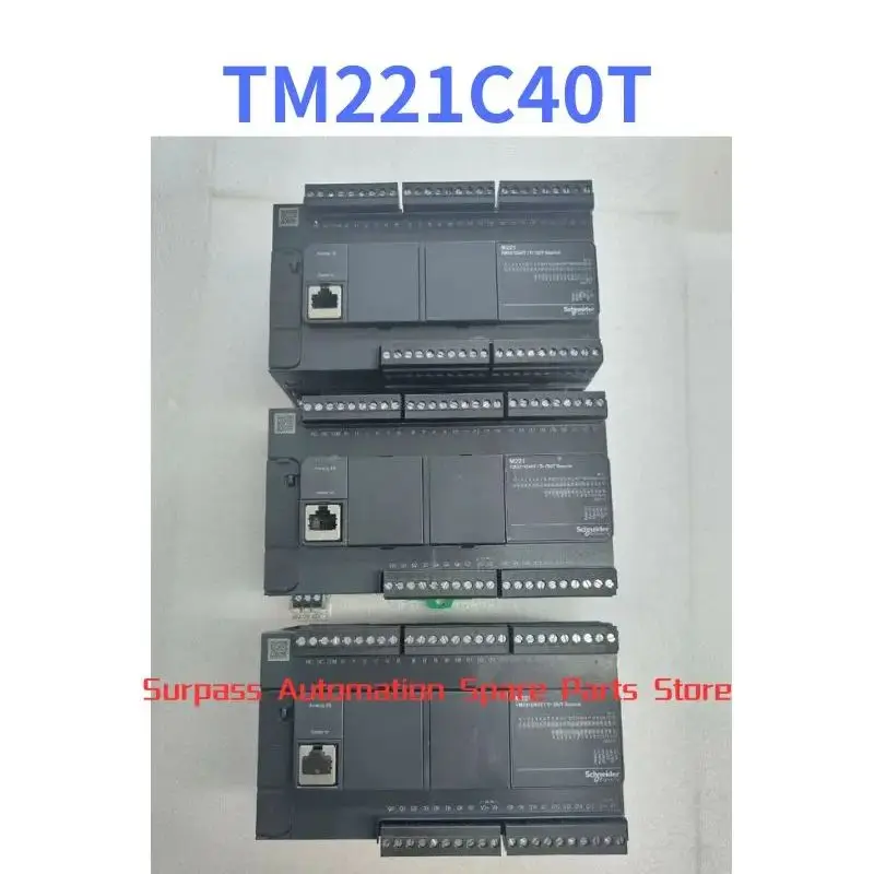 TM221C40T Second-hand PLC test function OK