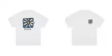

Japanese Retro Hong Kong Style Ins Design Sense Niche Oversize Couple Short-sleeved CottonT-shirt Top Men and Women Loose