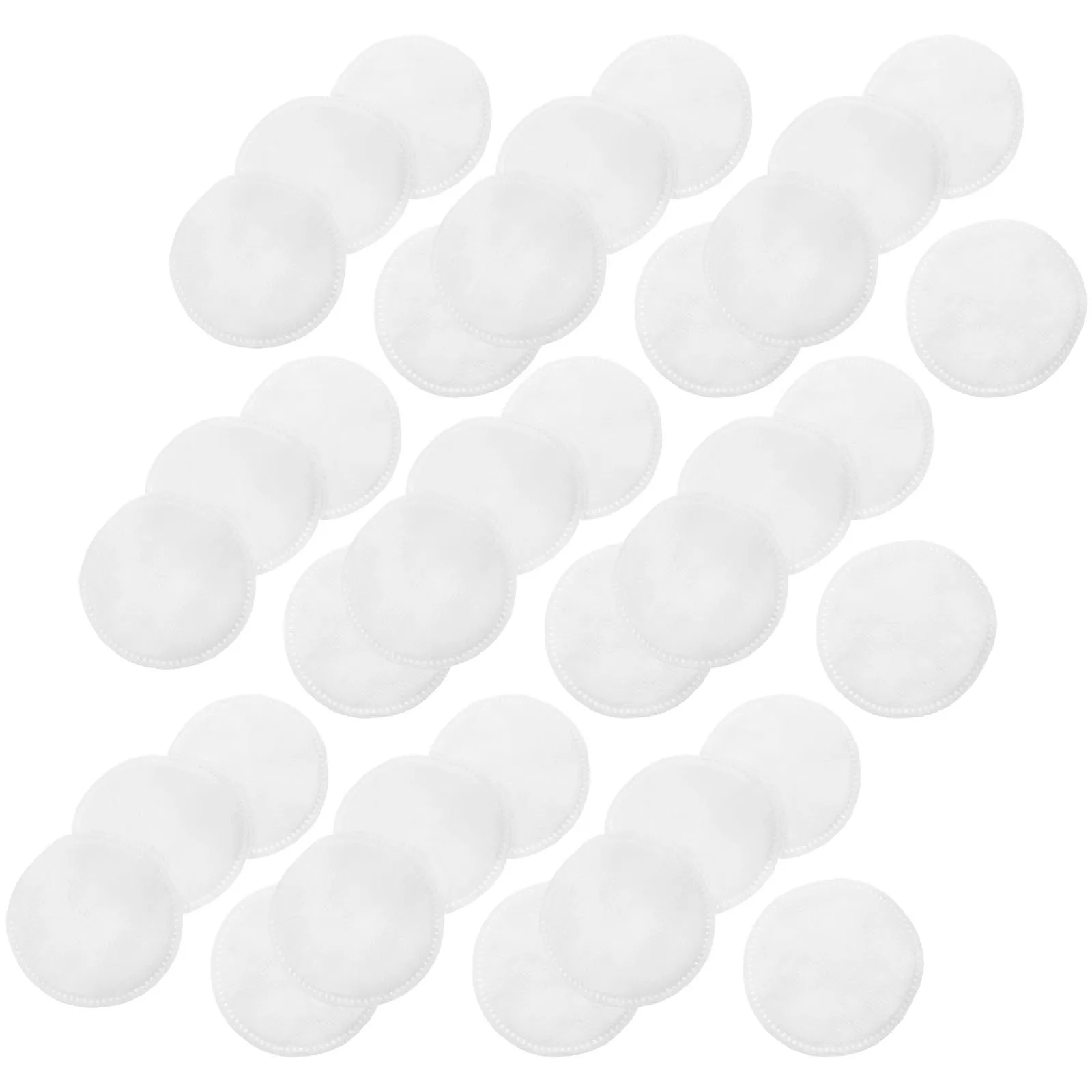 200 個ラウンドメイク落としパッド再利用可能なソフトクリーニングパフフェイシャルクレンジングツール敏感肌リムーバー