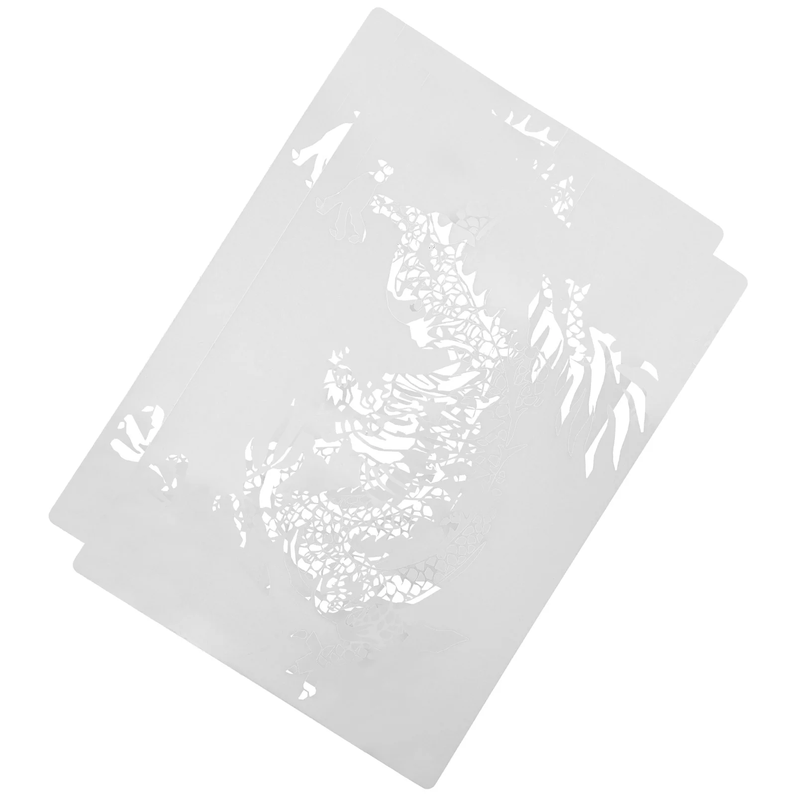 2 шт., трафареты для рисования дракона