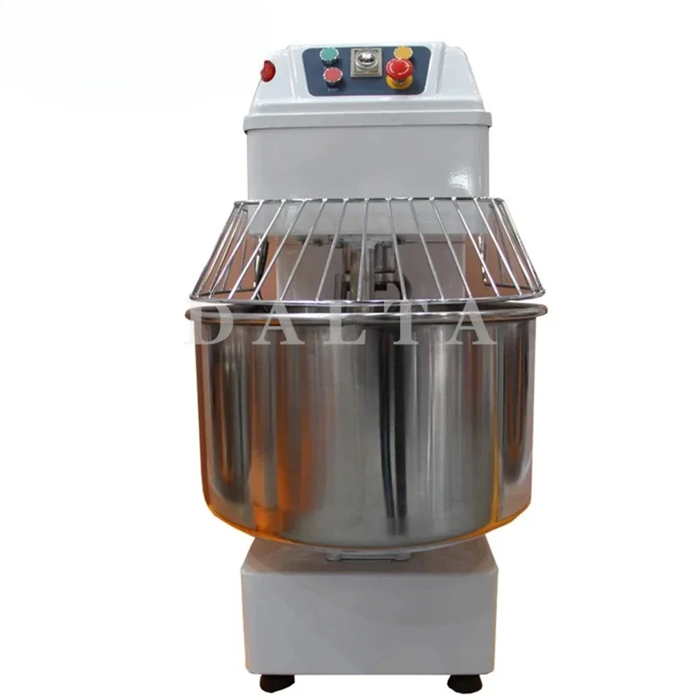 12KG Electric Dough Spiral Mixer Machine With 34L Mixing Bowl Capacity Baking Equipement Cake Dough Kneading Machine