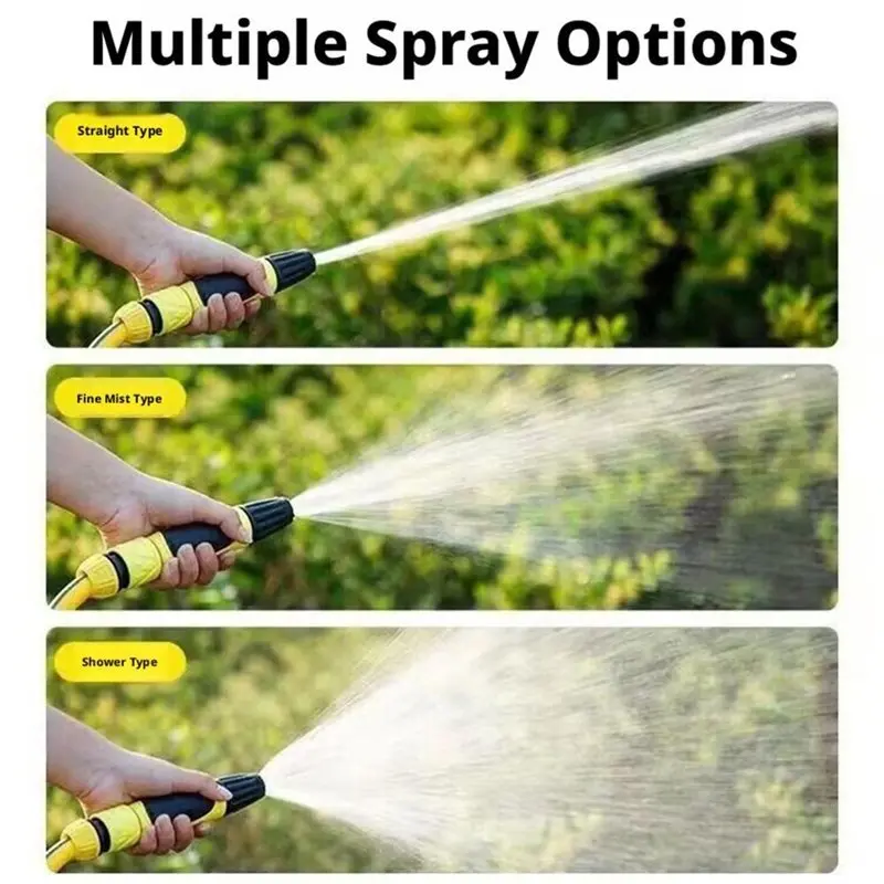B23B Car Cleaning Wash Tool High Pressure Spray Water Gun Washing Garden Watering Hose Nozzle Sprinkler