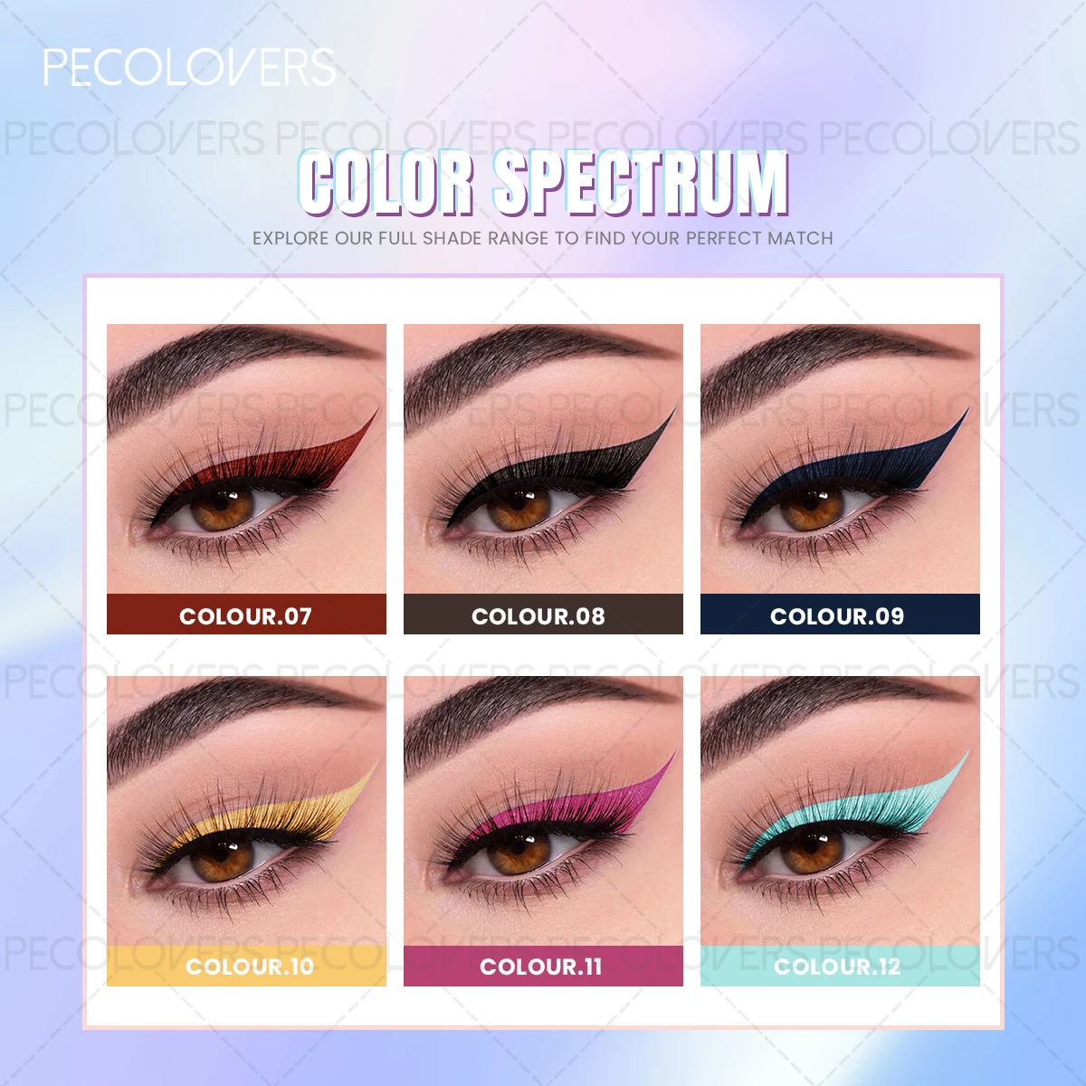 Matte Colored Eyeliner Liquid, Durable, Easy To Color, Fast Dry, Smooth,  Suitable for Saint Patrick's Day