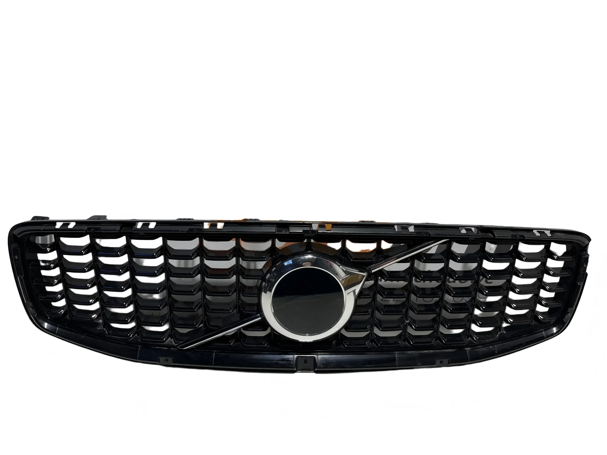 Silver Diagonal Mirror Grille For 2022 Volvo S60 R-Design Low Trim No Camera OE 32378256