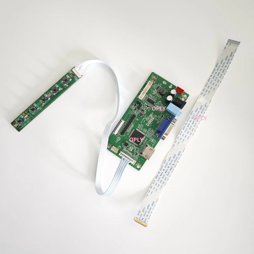 Monitor HDMI-Compatible Controller Board for B133HAN05.E B133HAN05.0 B133HAN05.9 EDP LCD  VGA 13.3