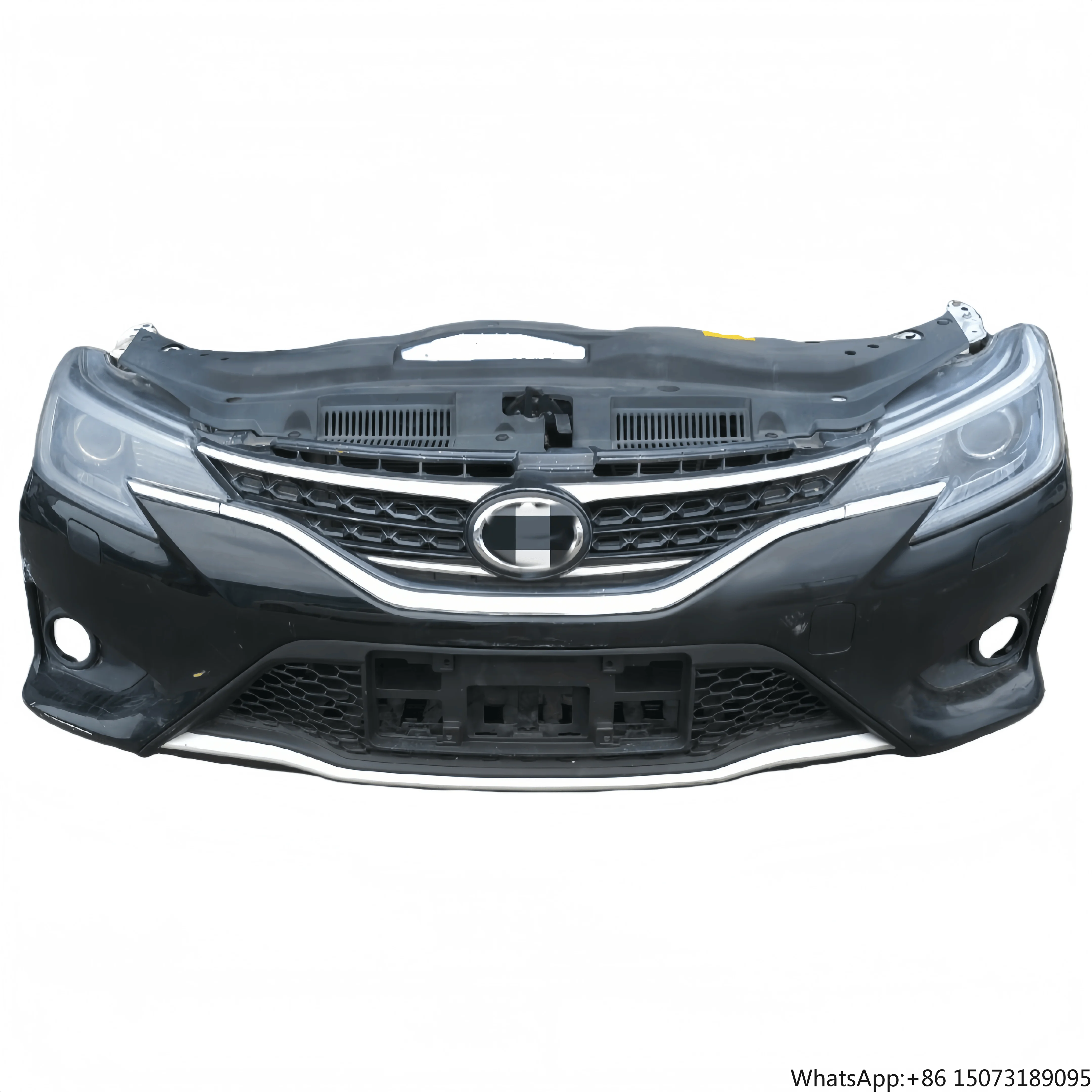 

Комплект передней части кузова для Reiz X130: бампер, фары, капот, крылья, вентилятор радиатора и радиатор.