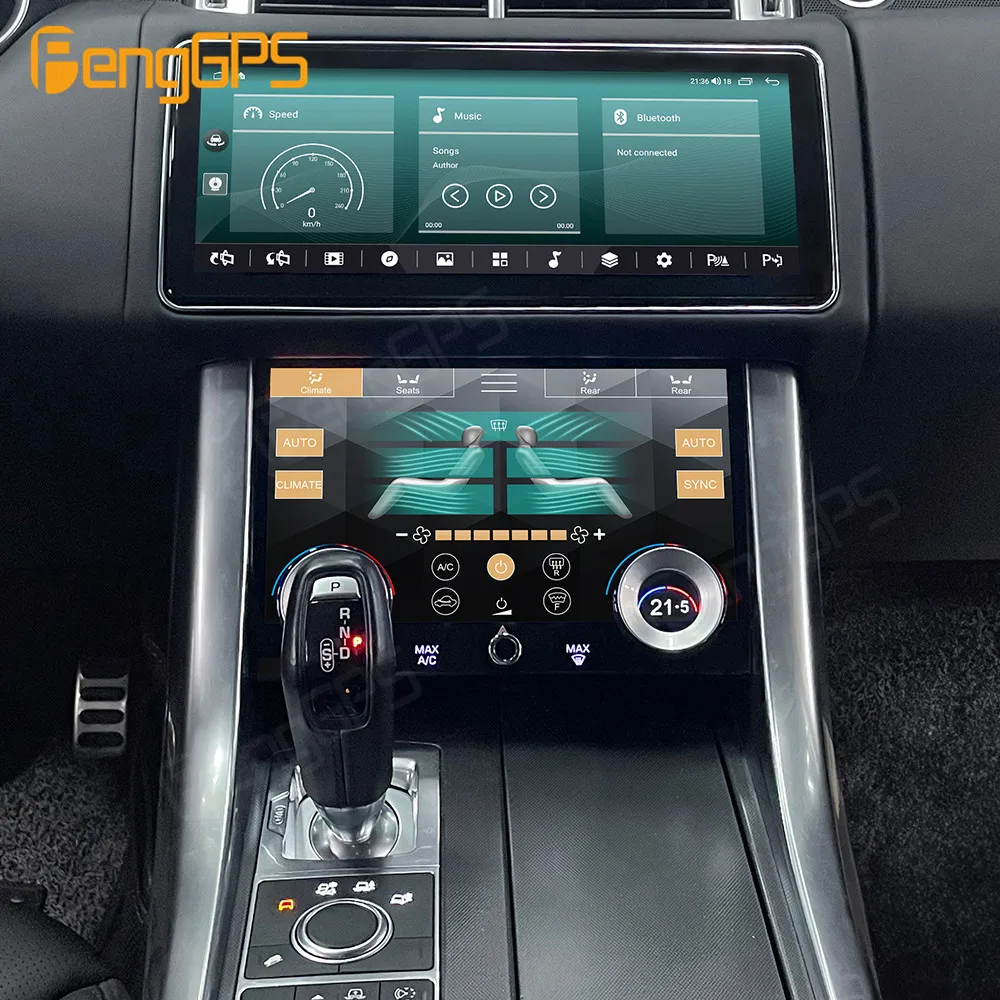 10 Inch Air Conditioning Screen For Land Rover Sport 2014-2017 AC Panel Climate Control LCD Screen HD Touch Stereo Screen