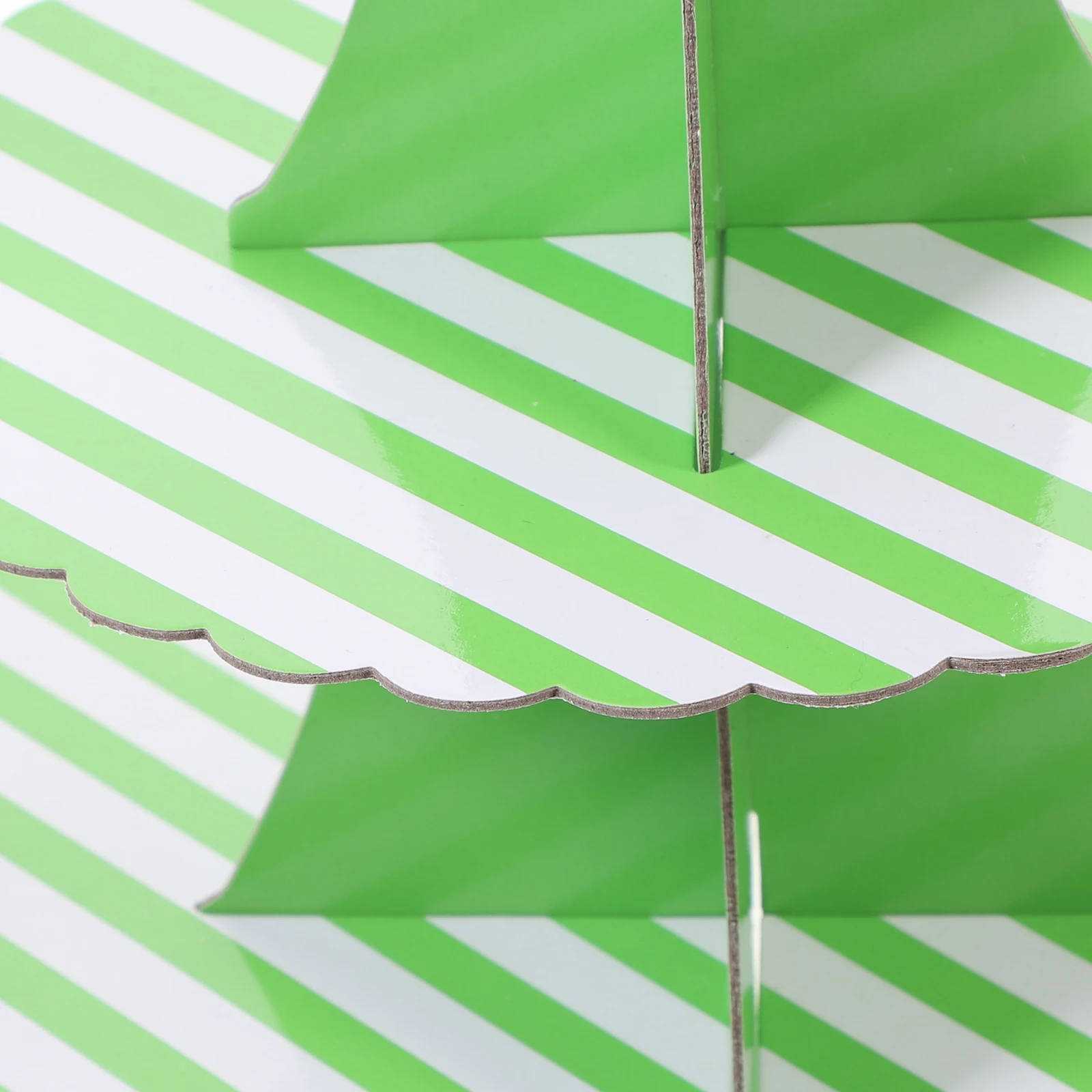 

Three Tier Cake Stand Green Dessert Display Tray Cupcake Holder Wedding Birthday Kitchen Buffet