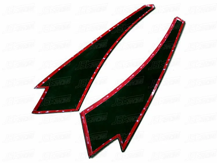 OEM Style Carbon Fiber Rear Air Vent Rear Window Triangle Trim for 2015-2017 Mclaren 570s Car Rear Side Vent Window Trim Cover