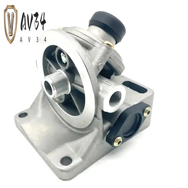 

AV34-Excavator Parts Hand Priming Pump Diesel Fuel Filter Mounting Base For Doosan DX150-9C DX200 DX215-9C DX260-9C DX420-9C Par