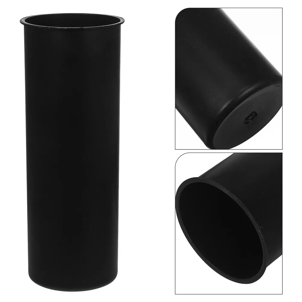 

Plastic Toilet Brush Cup Sturdy Holder Bathroom Cleaning Brush Storage Replacement Base for Household Hotels Public Use