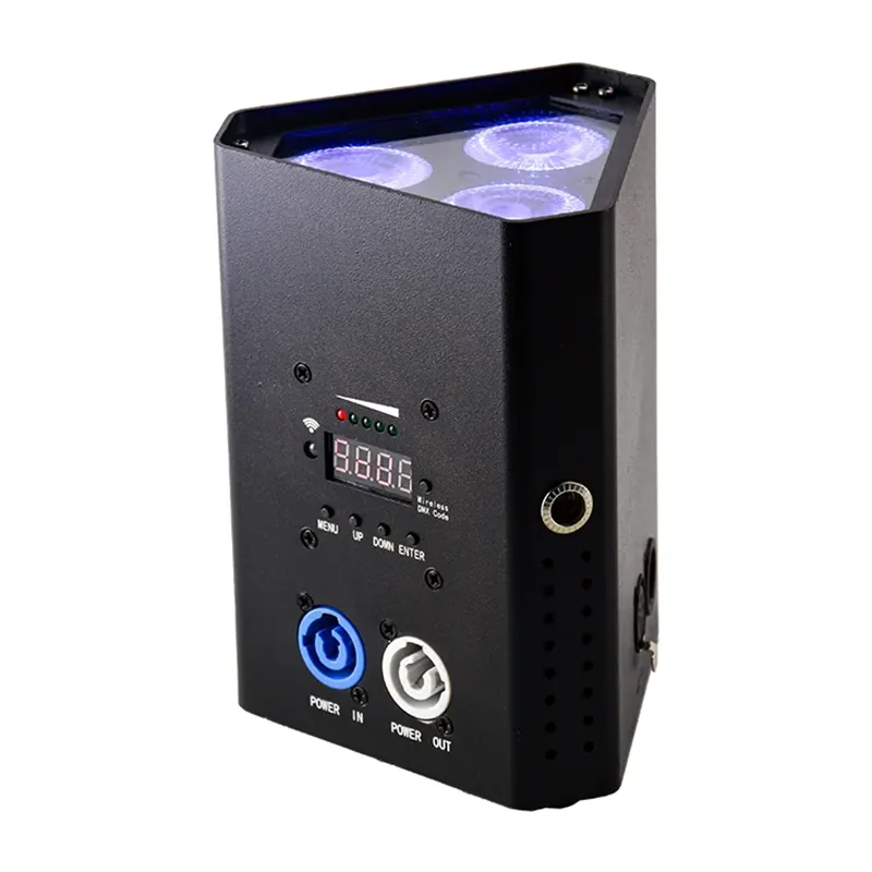 

Светодиодный беспроводной аккумулятор Par Light 3x18 Вт RGBWA + UV 6in1 dmx512 Свет с дистанционным управлением Disco DJ Party Club Bar Сценический эффект световое шоу