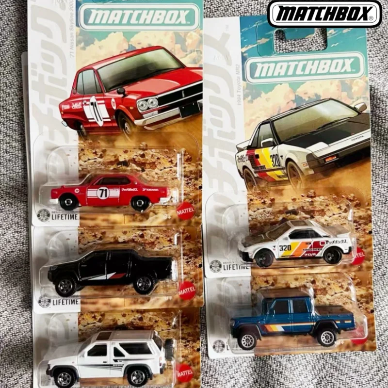 2026 Official Matchbox Detailed Rugged Diecast Alloy Car 1:64 Scale Toyota Land Cruiser Off-Road Collectible Model Mattel Toys