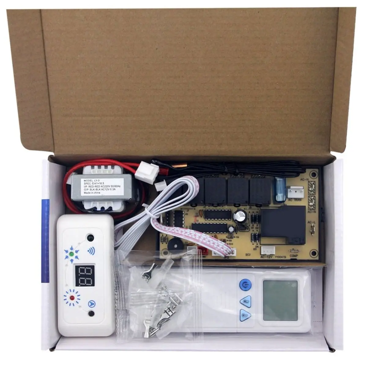 QD-U08C Air Conditioner Control Board Universal for Cooling and Heating Fixed-Frequency Wall-Mounted Air Conditioners