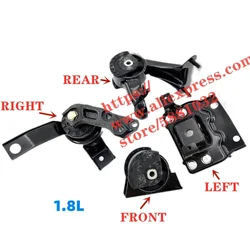 Engine Isolation Pad Assembly For Geely GX7/Emgrand X7 SX7 Enigne Support Rubber Mounting Bracket Suspension Cushion 1.8L