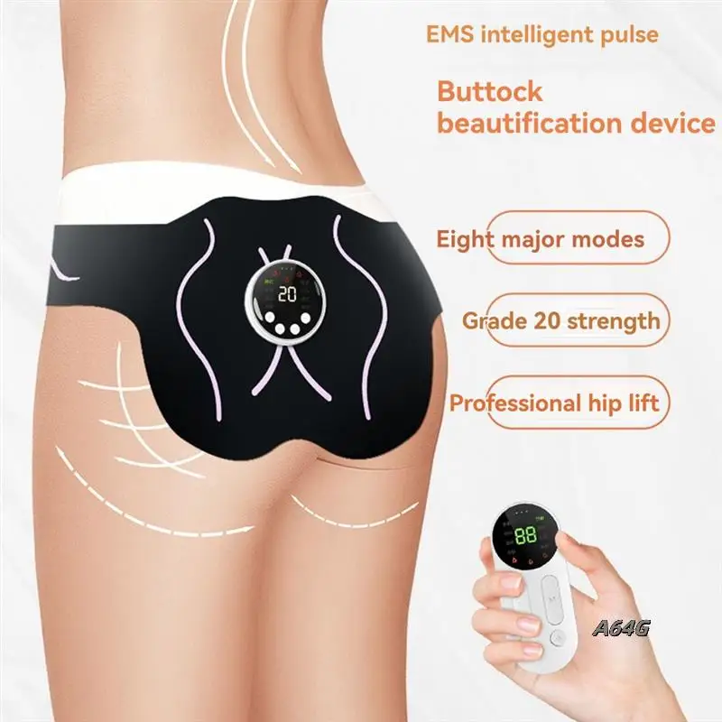 

Hip Muscle Stimulator Electric Hip Trainer Muscle Lifting Massage EMS Exercise Belt Buttock Exercise Belt