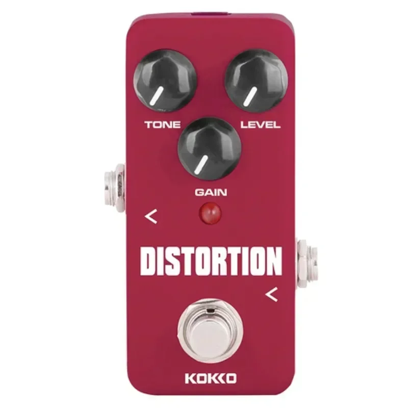 Kokko FDS-2 Distortion Electric Guitar Effects Pedal Two-Stage Distortion Connection Effect True Bypass Pedal Guitar Accessories