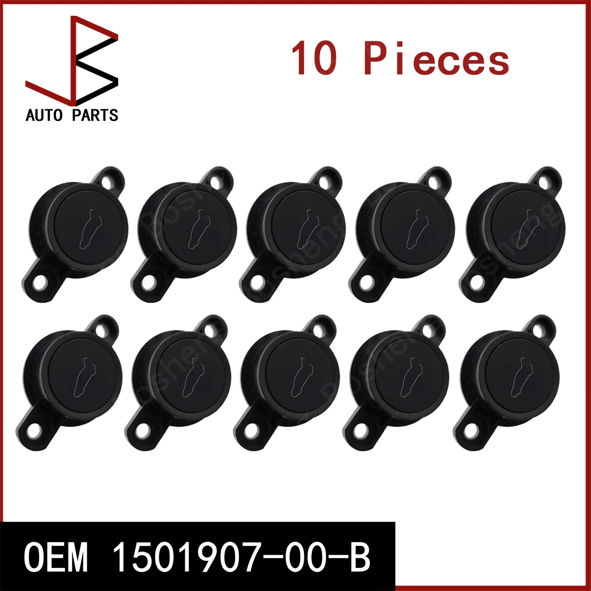 

10 шт., кнопка переключения багажника Tesla для модели Y 2020-2025 Model 3 2017-2023 Model X 2015-2021 OEM 1501907-00-B