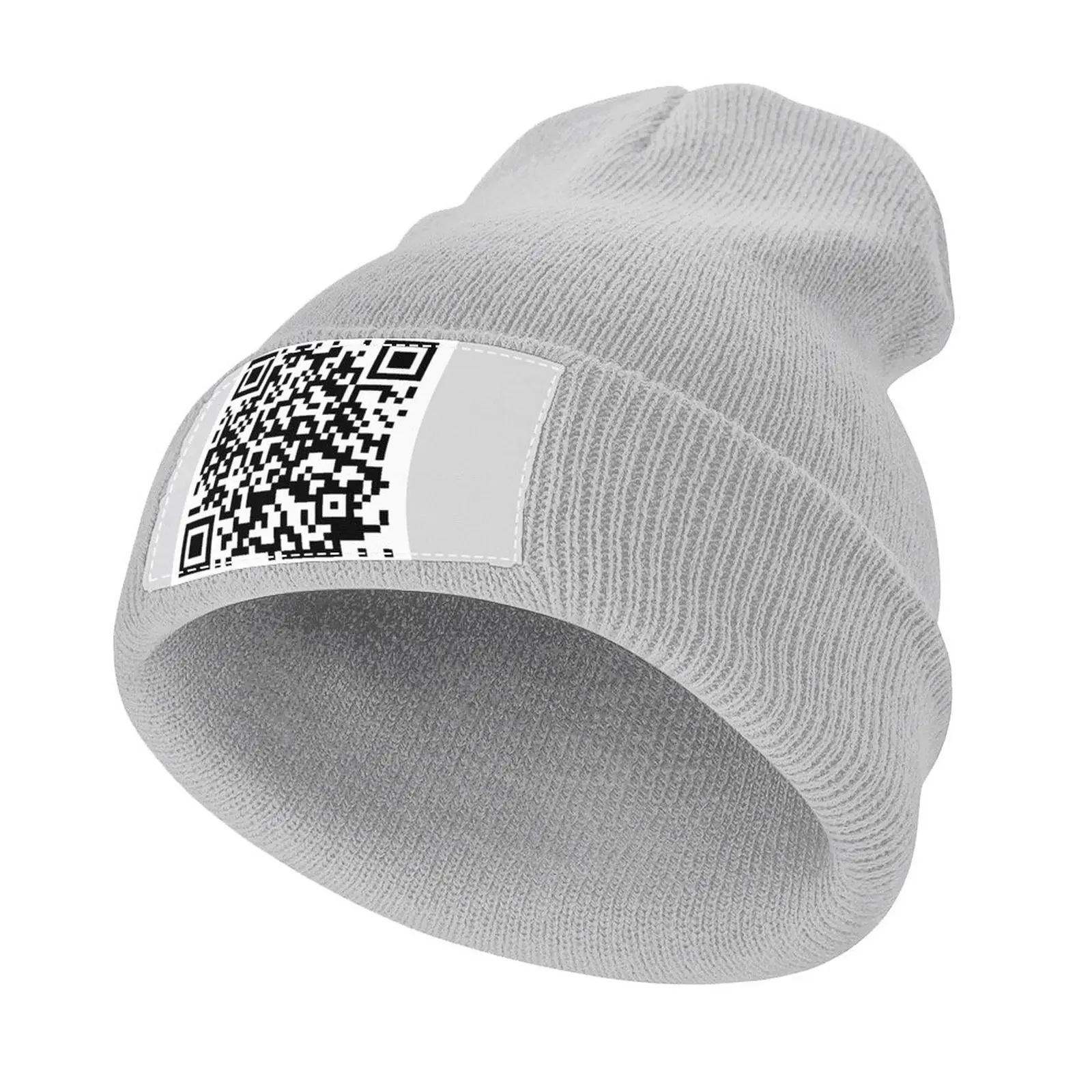 Rickroll QR code Knitted Hat Golf Hat Hats birthday Woman Hats Men's