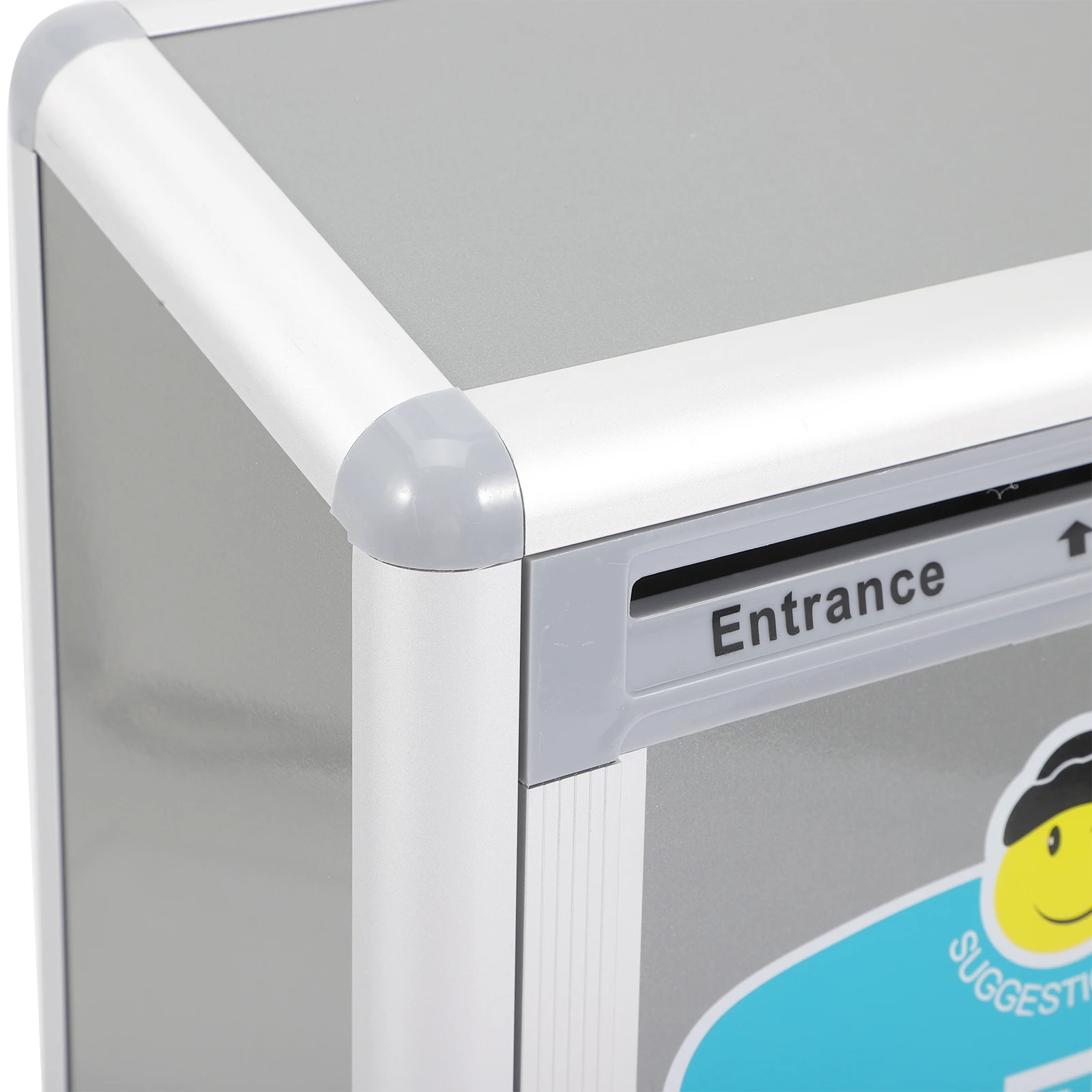 

Aluminum Alloy Mounted Mailbox Suggestion Box Lock Letter Storage Vintage Office Public Letter Box Public Voting Container