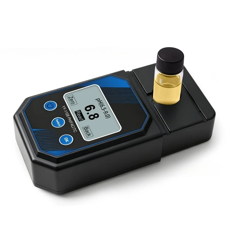 Portable digital water quality analyzer