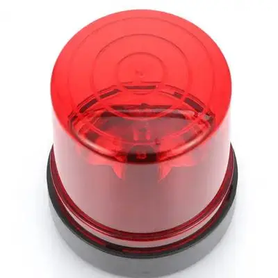 Lámpara de Advertencia LED Roja Giratoria Intermitente, Luz de Alerta para Bomberos, Señal de Emergencia para Niños, Luz Decorativa de Lucha Contra Incendios