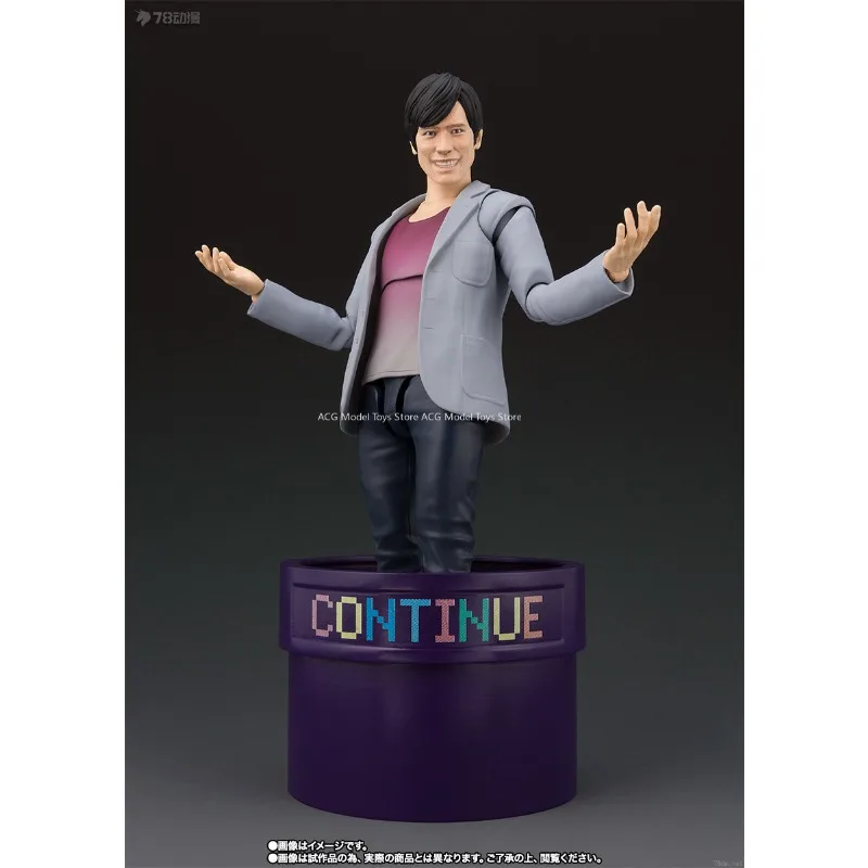 In Stock Original Bandai S.H.Figuarts SHF  Tokusatsu DAN KUROTO SHIN  Action Figure Toys Collection Model Gift