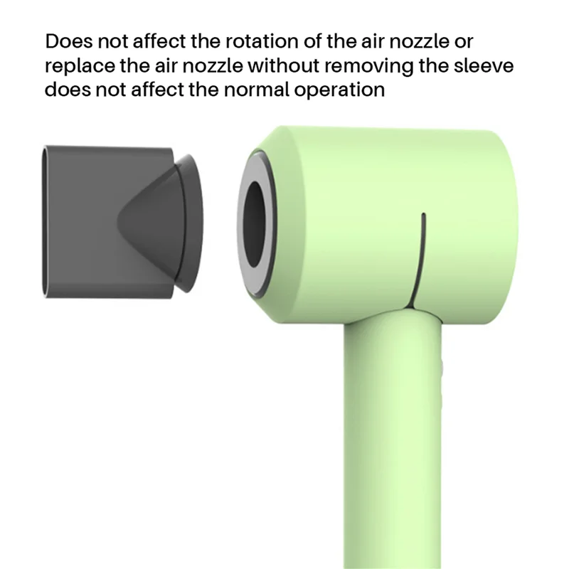 Чехол для фена для Dyson, мягкий силиконовый гель, портативный пылезащитный защитный чехол для фена, черный