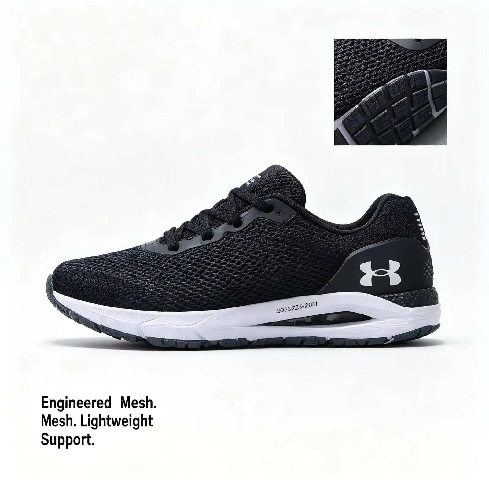 

2026 Under Armour Women's Ua Hovr Sonic 4 Cn Fitness Training Cushioning Running Shoes 3025225-001
