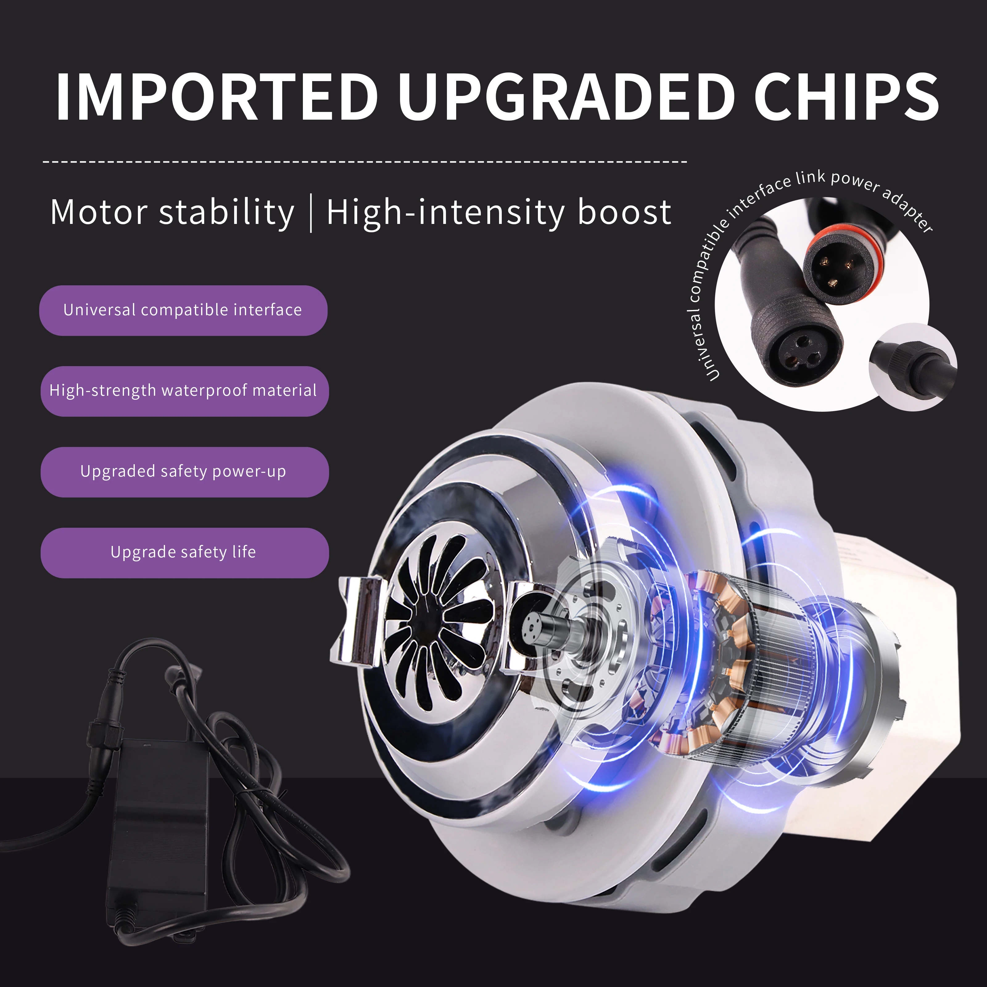Salon Pedicure Chair Water Spa Pump Accessories, 24V Foot Spa Jet Pump for Pedicure Massage Basin