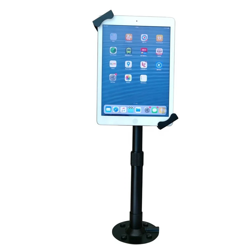 Tablet Security Desktop Stand With Lock Height Adjustable Universal Holder For 7.9-13 Inch Tablet