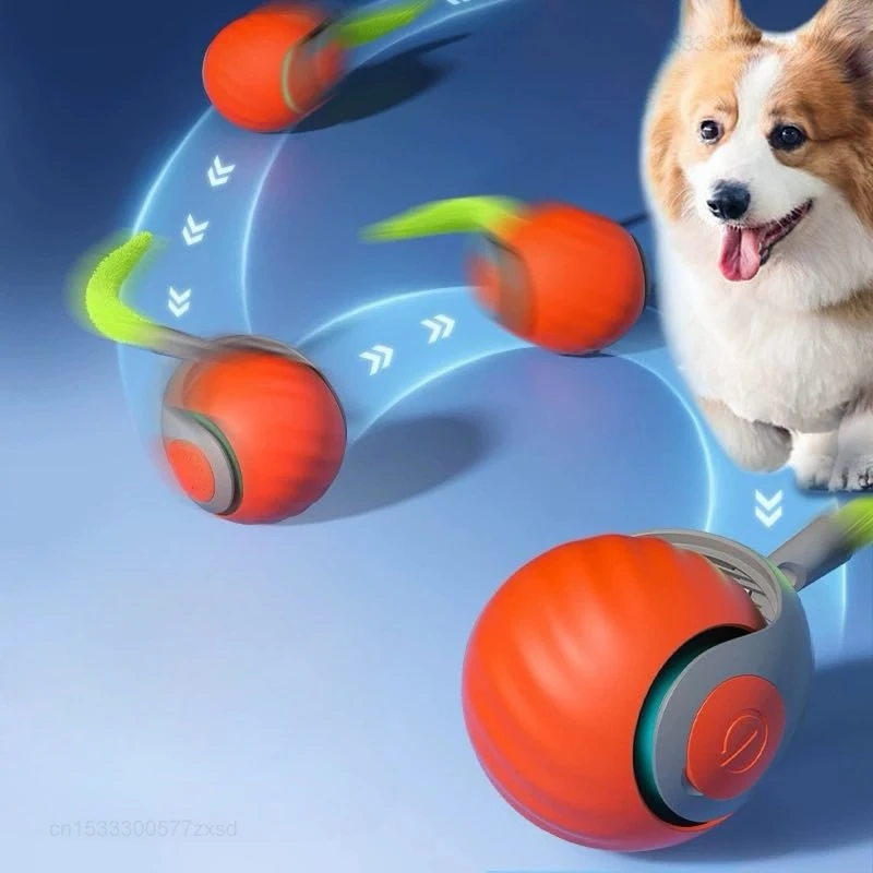 Xiaomi Interactive Cat Toys Ball Automatic Small Tail Rolling Ball USB Rechargeable Portable Pet Toys for Teaser and Training