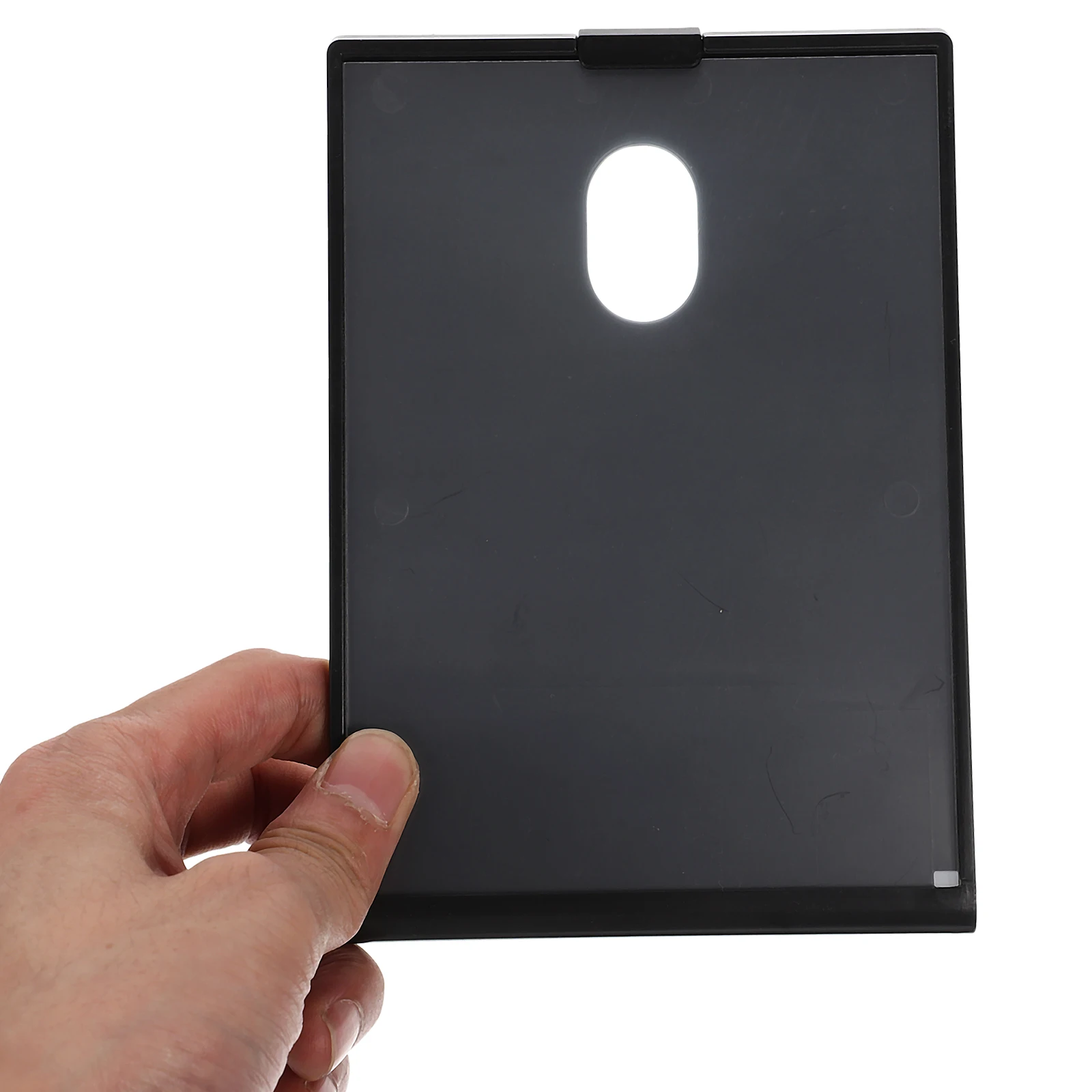 

QR Code Display Stand for Restaurant Menu Sign Holder Plastic Tabletop Clear Dust Resistant Desktop Stand Business